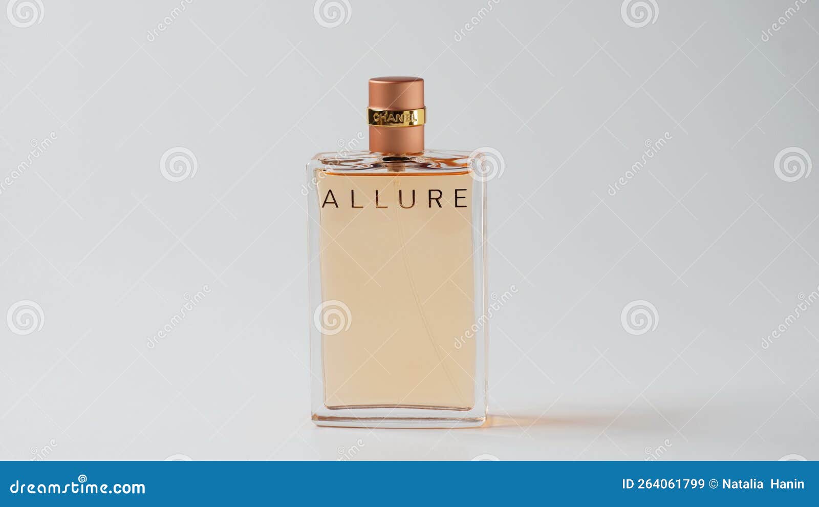 Israel - November 18, 2022: a Bottle of Chanel Perfume. Allure Women`s  Perfume Editorial Stock Image - Image of floral, glass: 264061799