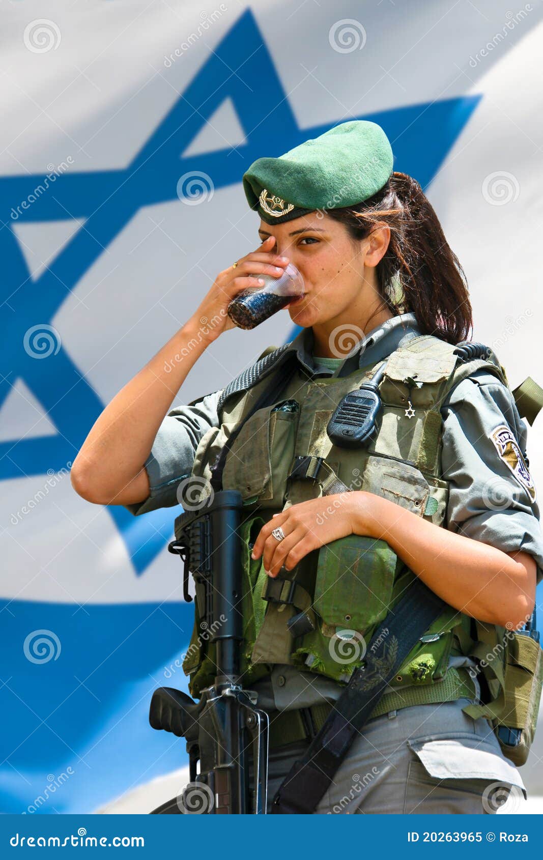 Israeli Woman Soldier