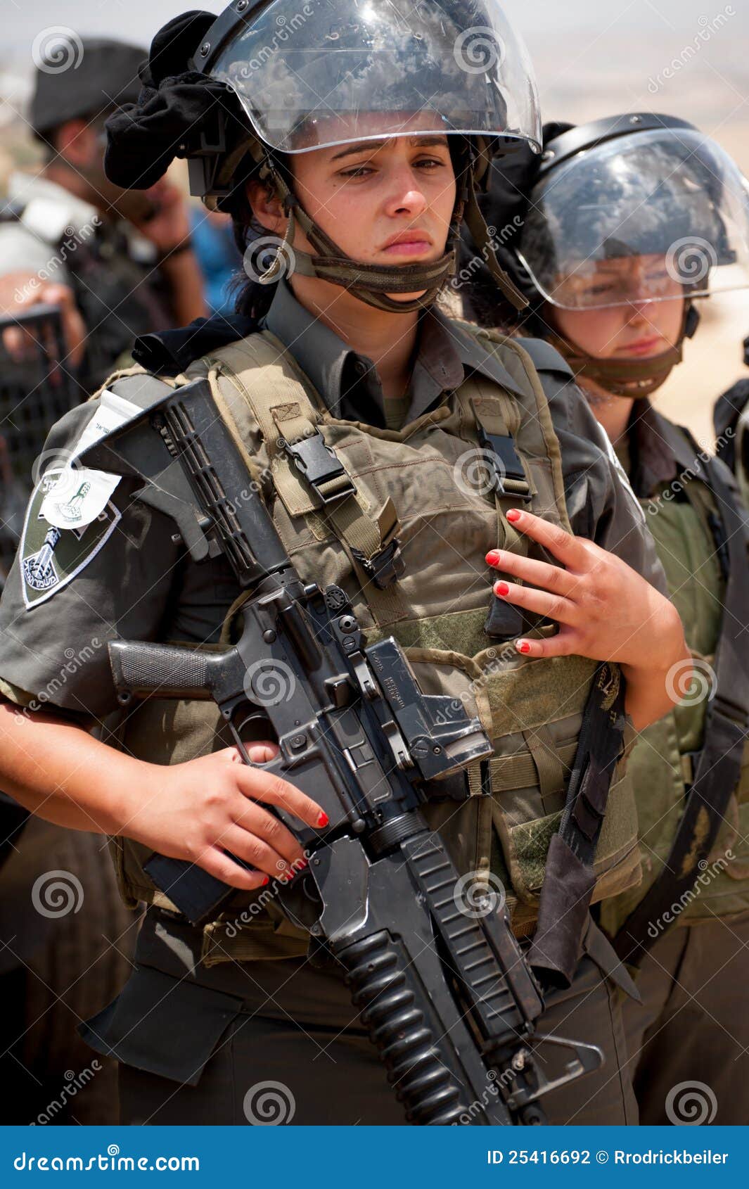 Israeli Woman Soldier