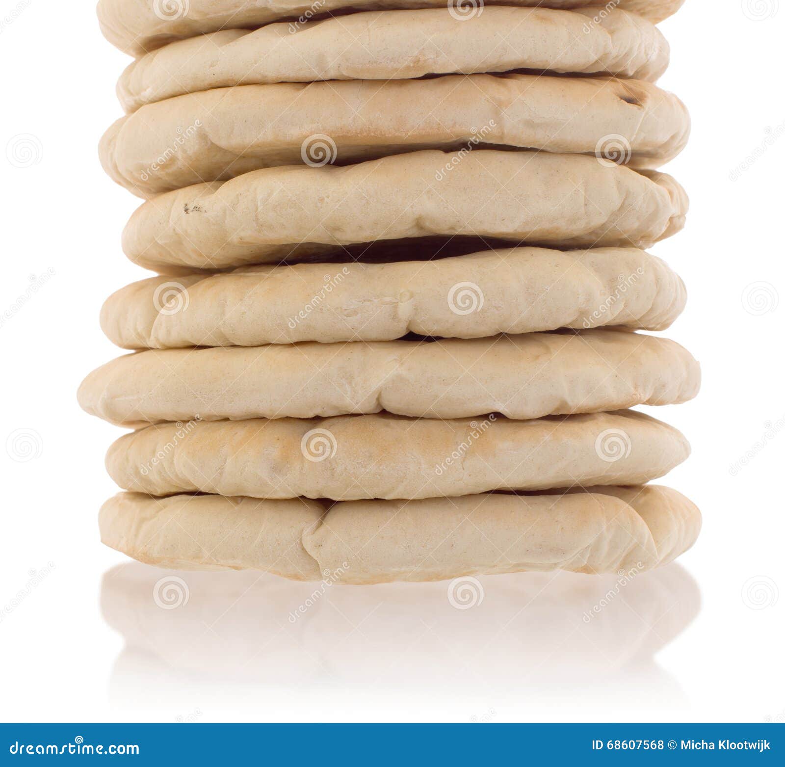 Israeli flat bread pita stock photo. Image of organic 68607568