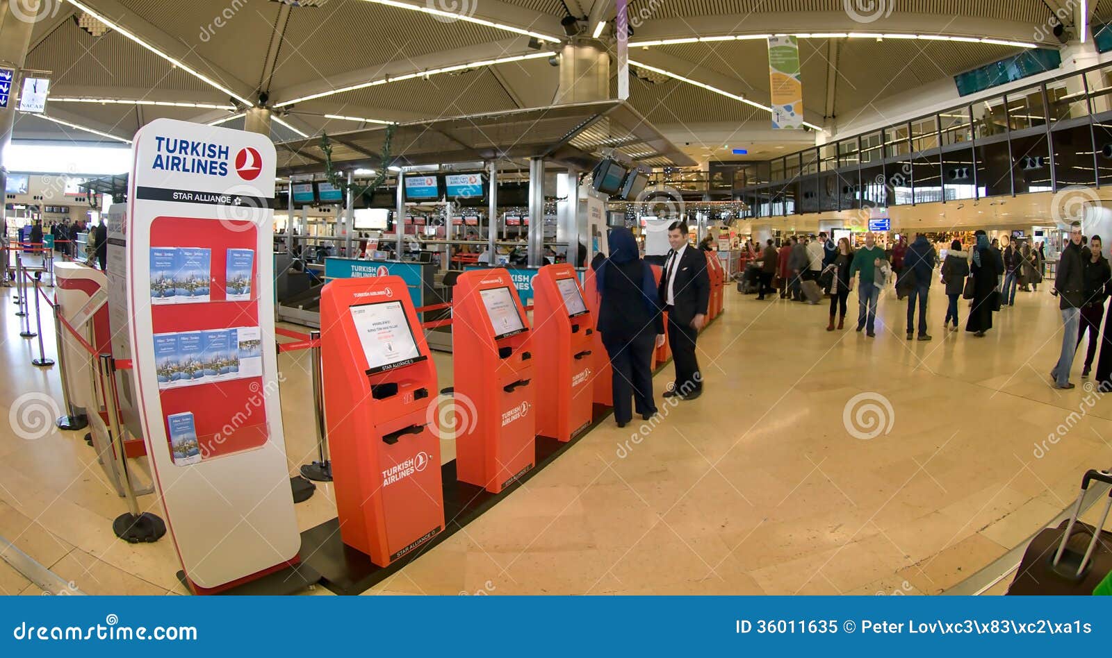 Istanbul Atatürk Airport Editorial Image - Image: 36011635