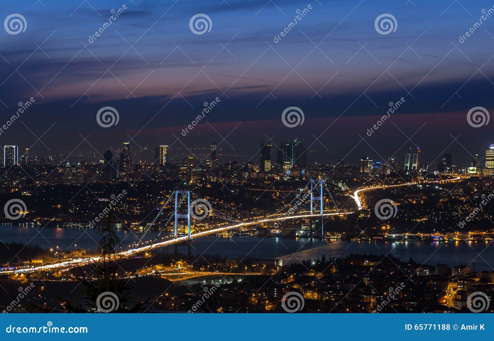 istanbul at night picture