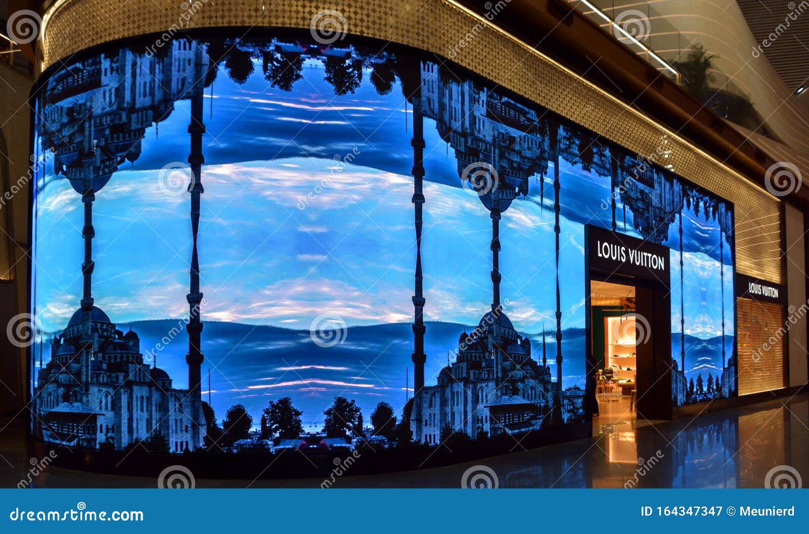 Duty Free Shop in Istanbul Airport Turkey. Editorial Photography - Image of  neon, modern: 164347347