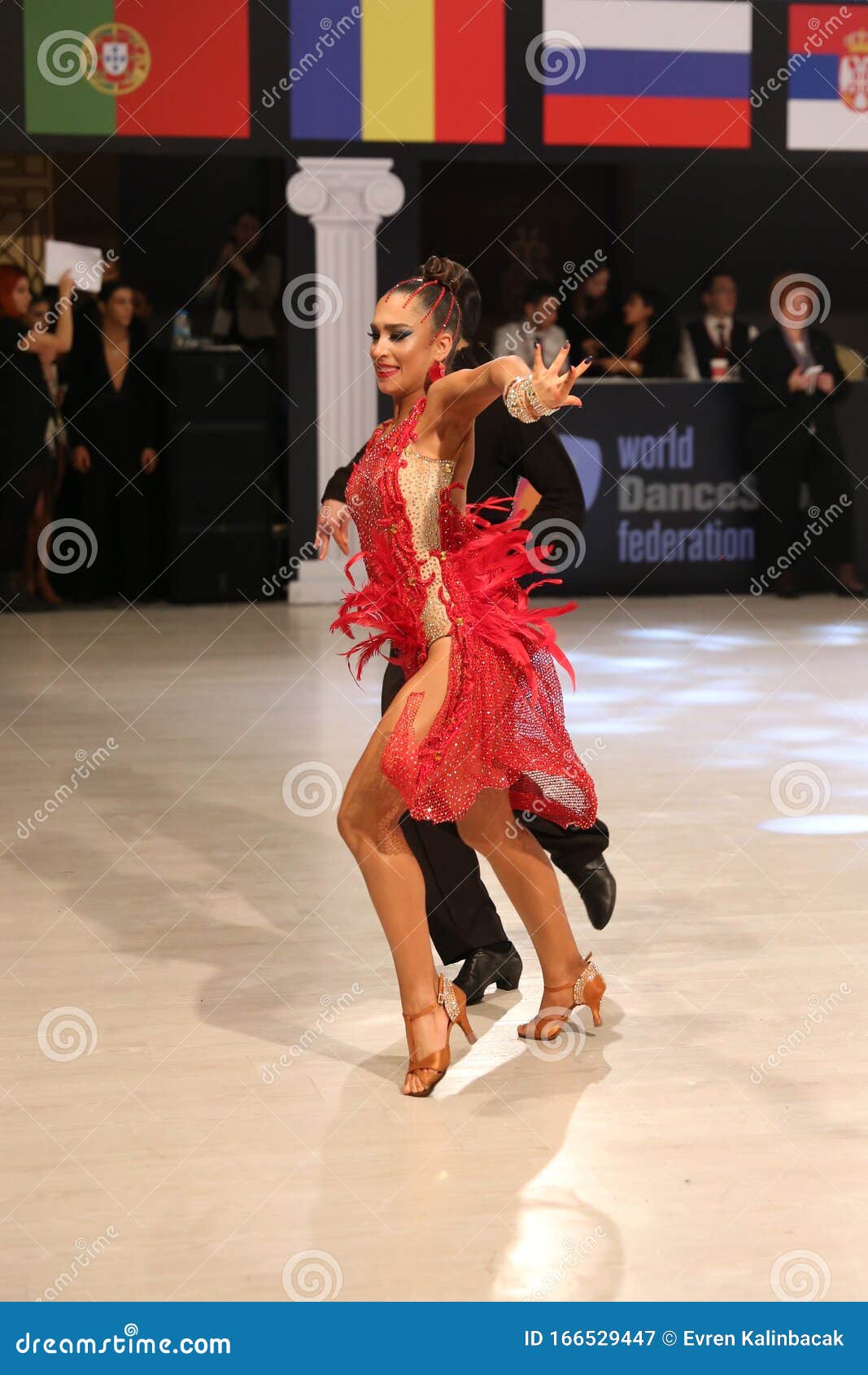WDSF World Championship Latin Junior II Editorial Photography Image