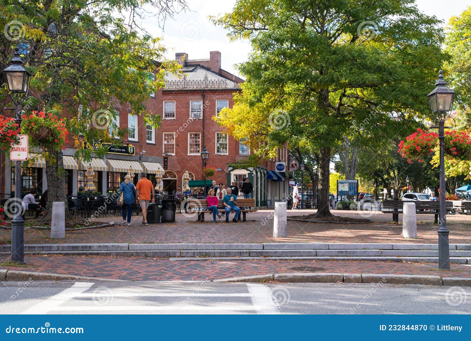 Istoric Seaport City of Newburyport in Massachusetts Editorial Image ...