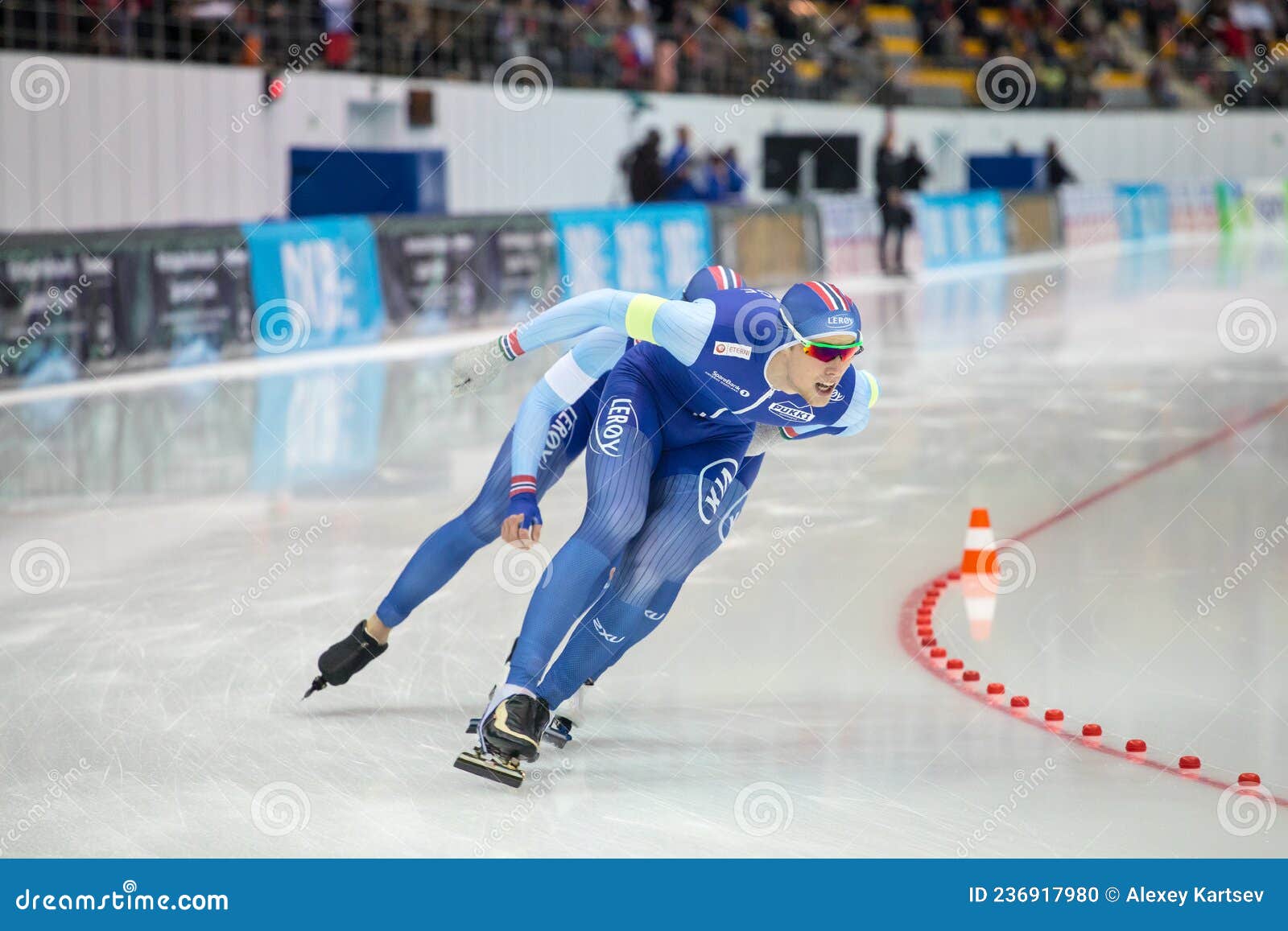 ISU European Speed Skating Championships. Athlete on Ice. Classic Speed