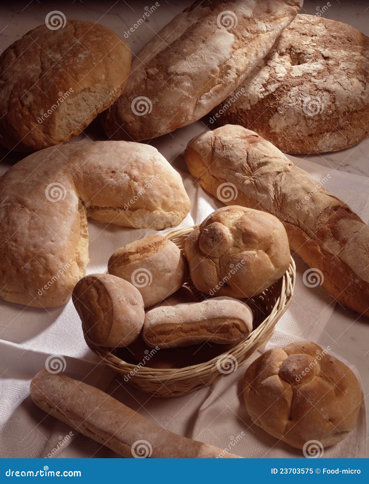 Italian breads stock image. Image of bakery, classical 23703575