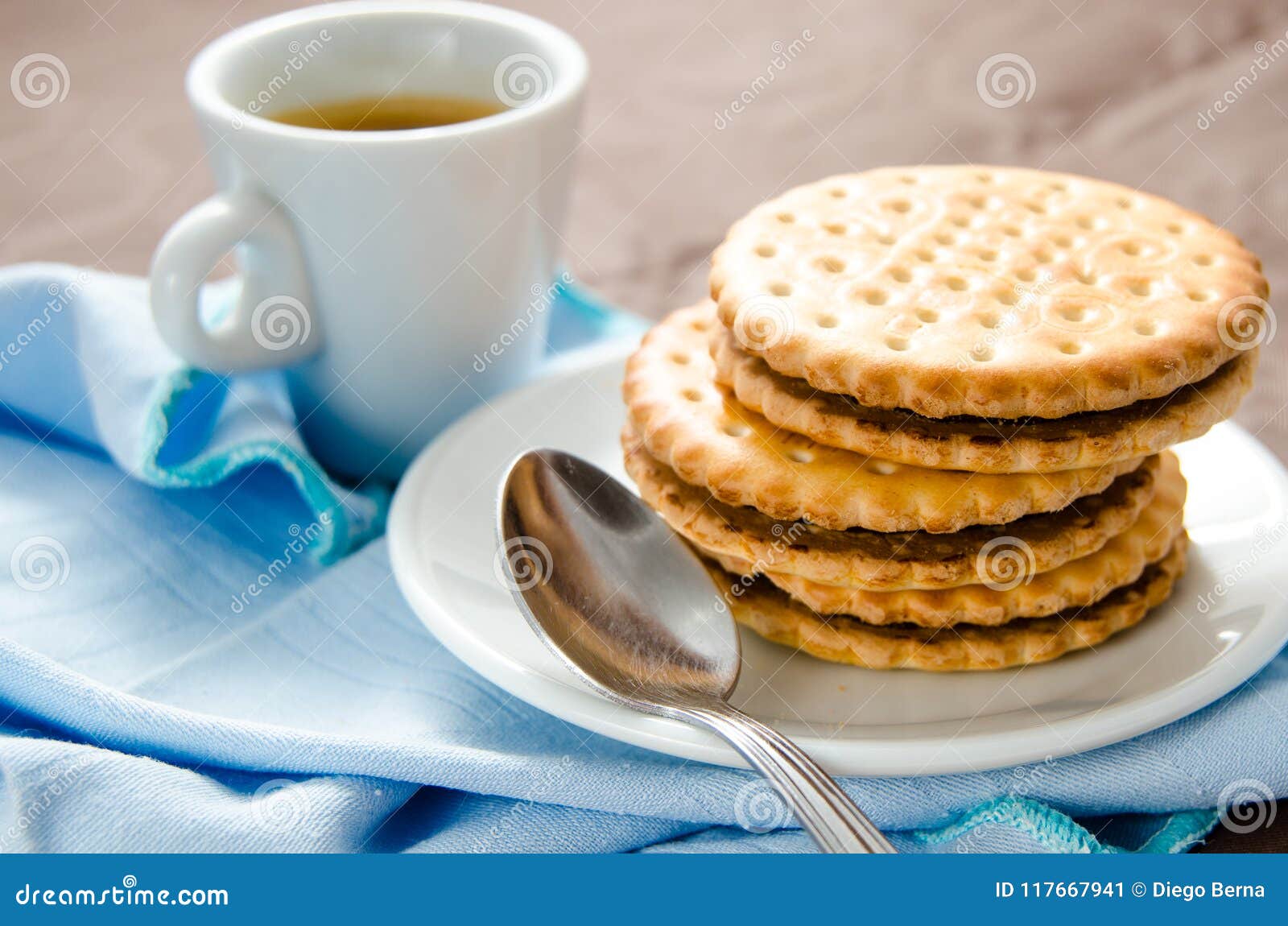 Cup of Coffee with Biscuits Stock Image Image of life, espresso