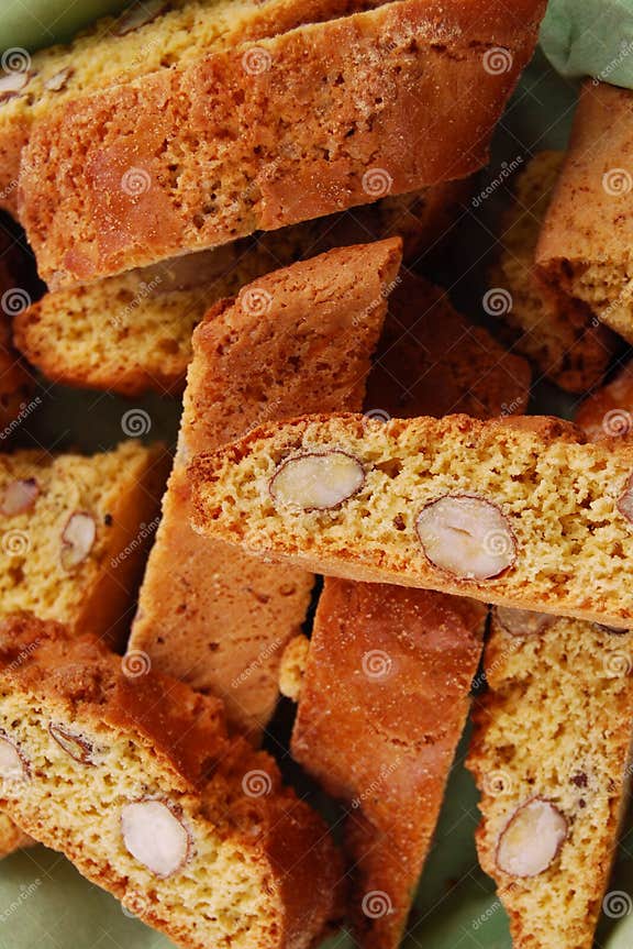 Italian Cantucci biscuits stock image. Image of tuscan - 13008135