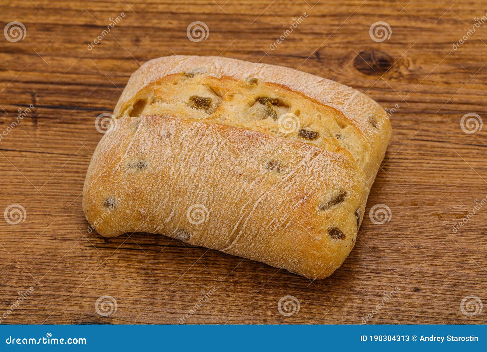 Italian Ciabatta Bread with Olive Stock Image Image of loaf, healthy