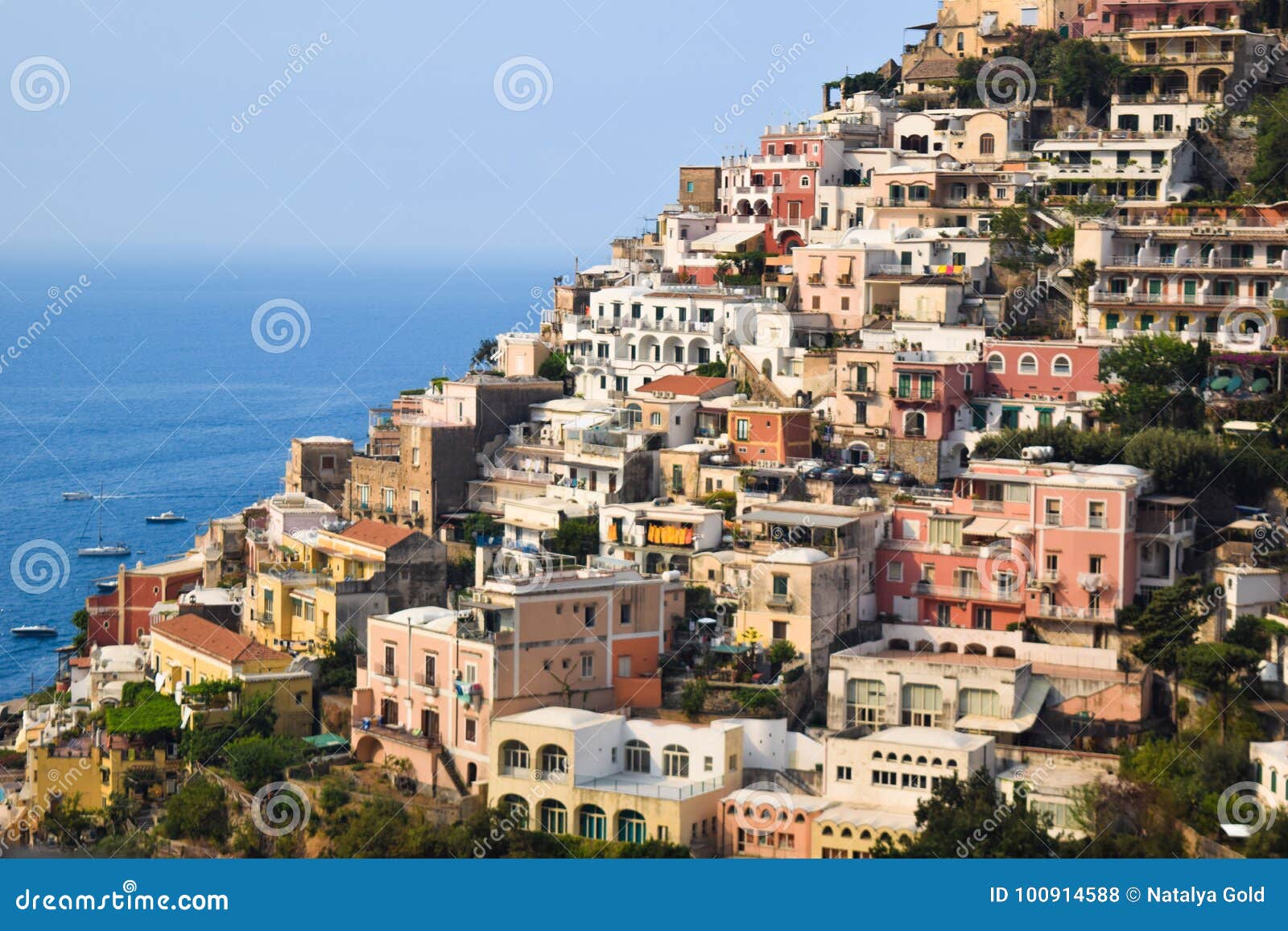 La Costiera Amalfitana stock photo. Image of italian - 100914588