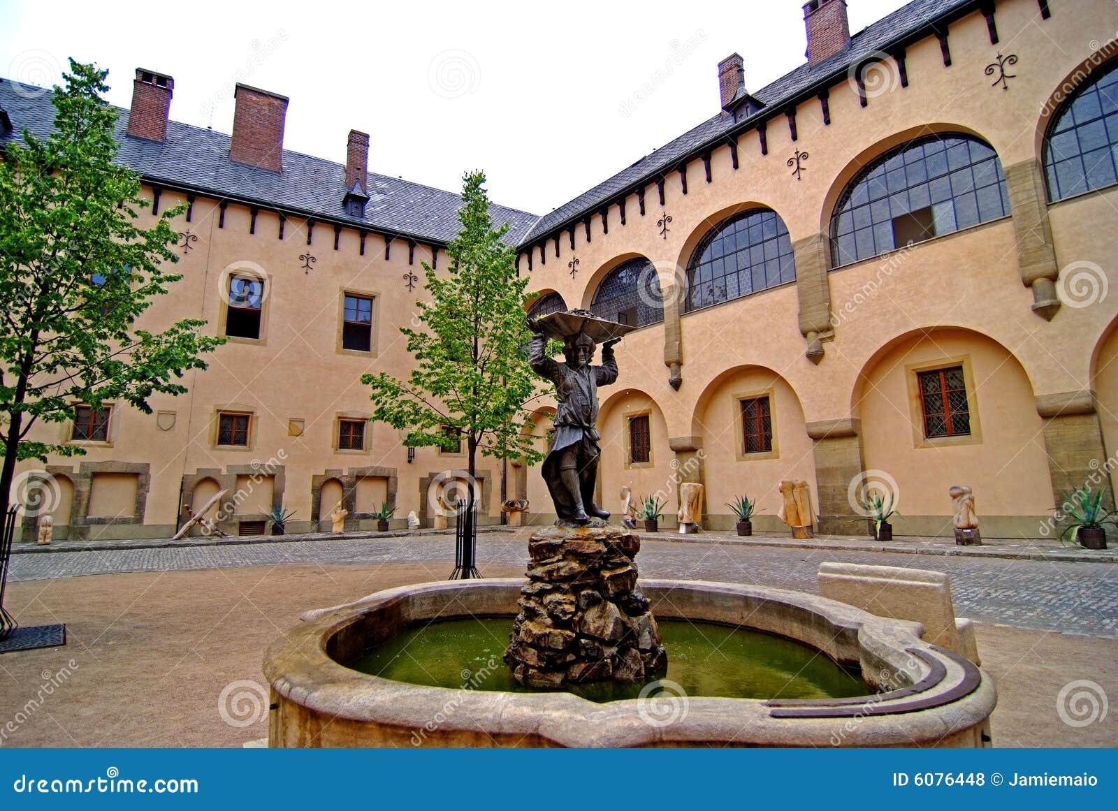 italian court in kutna hora, czech republic