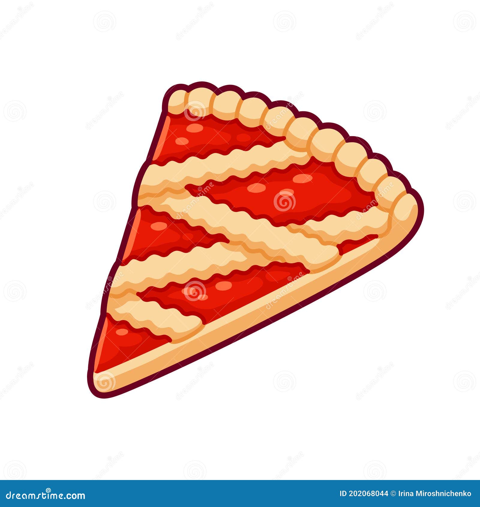 italian crostata fruit pie