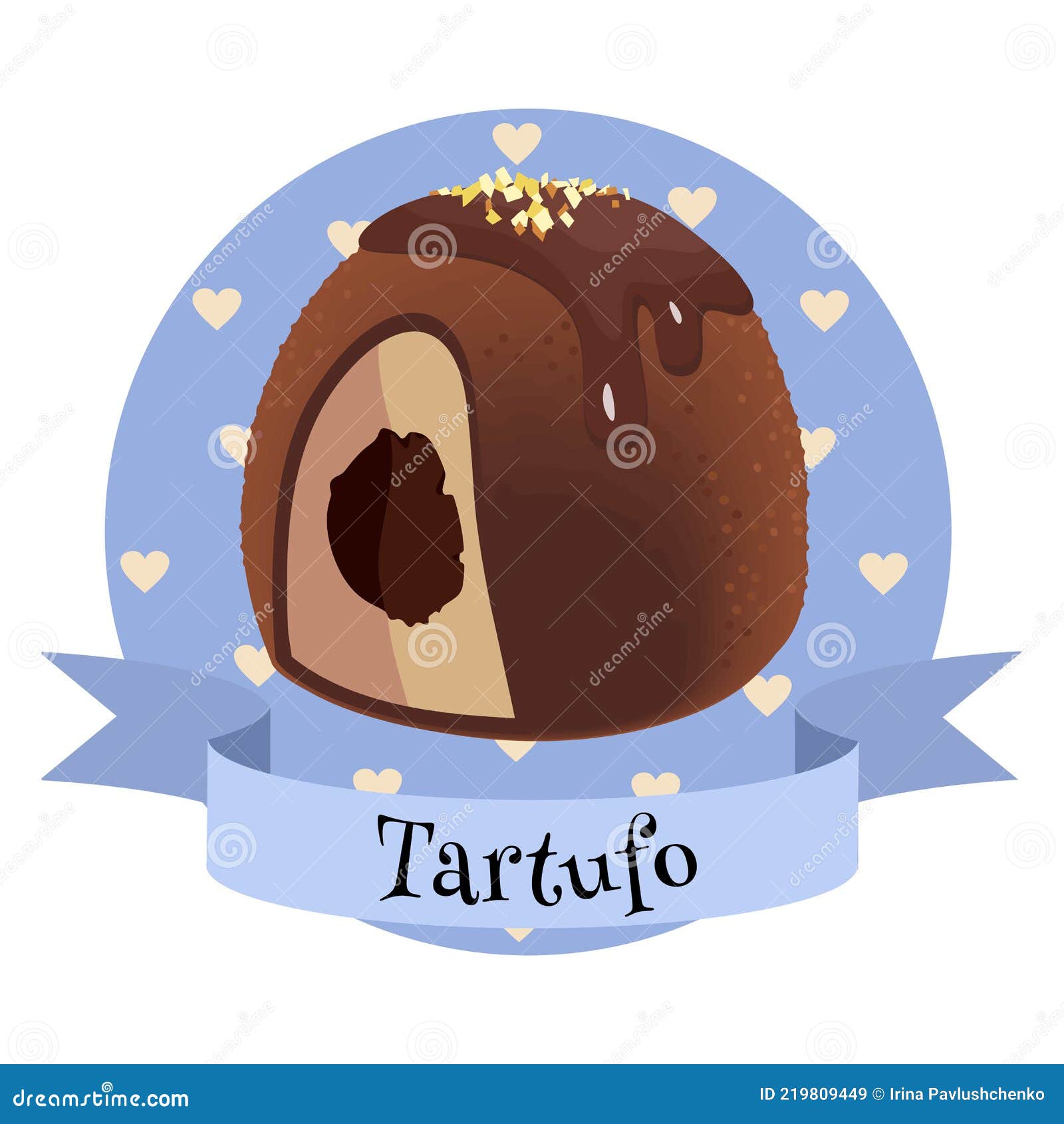 Tartufo – Chocolate Zabajone | Sicilian Ice Cream