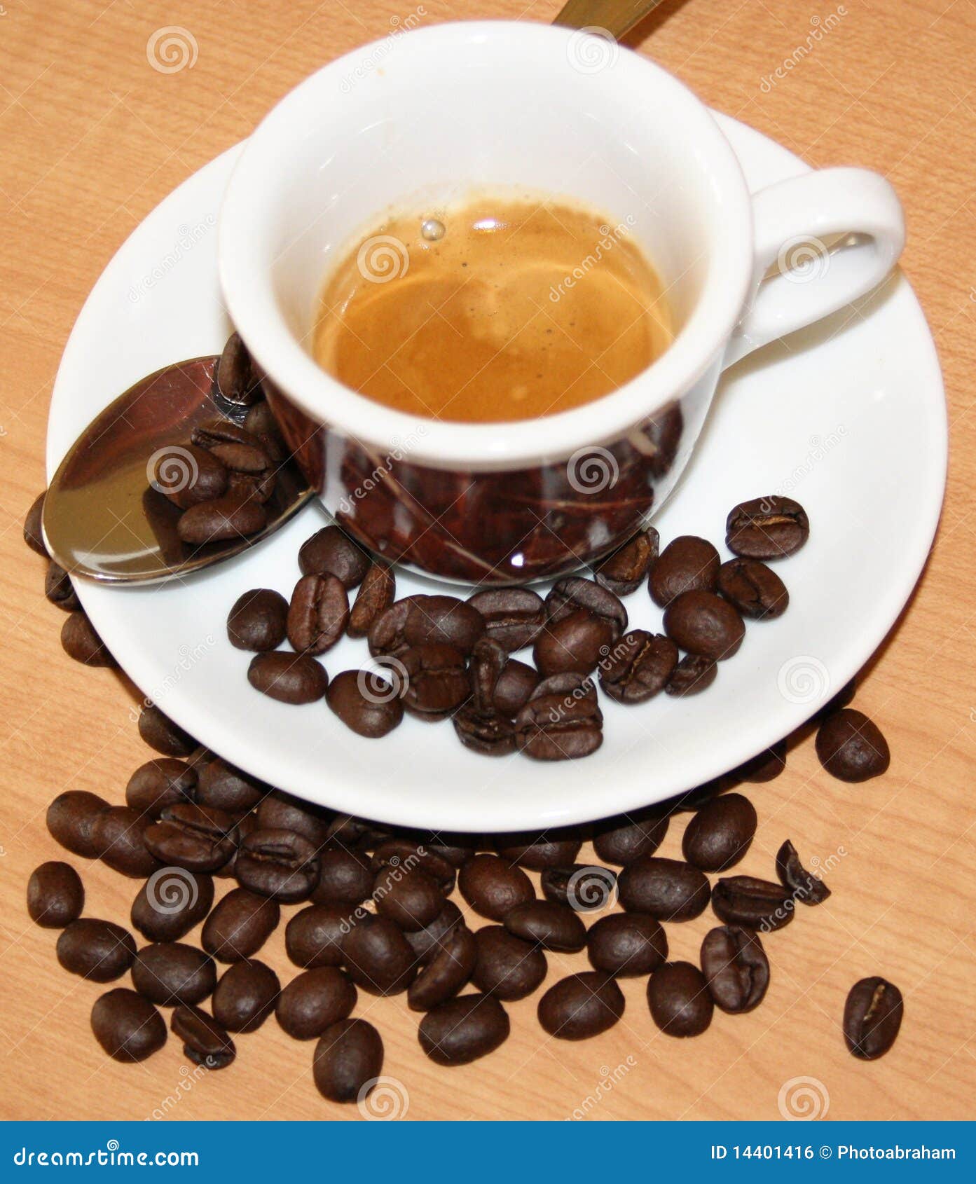 Italian espresso coffee stock photo. Image of black, breakfast 14401416