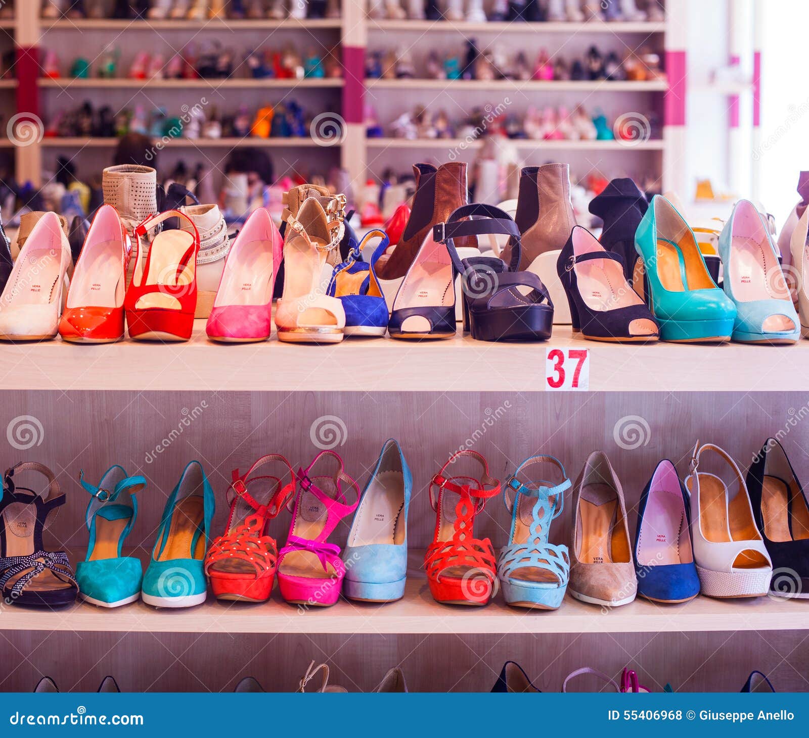 Italian female shoes editorial stock photo. Image of feet - 55406968