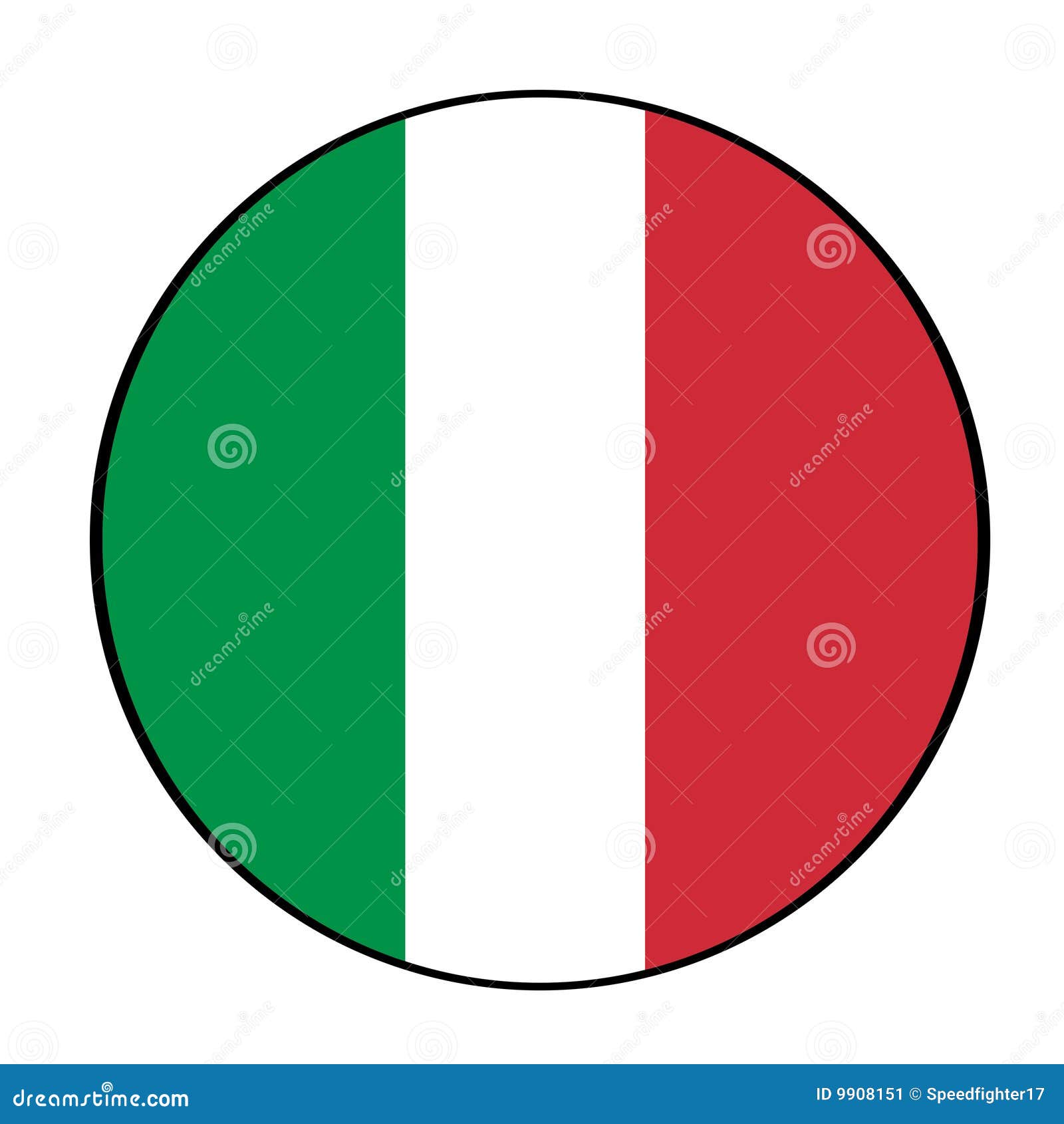 Italian flag icon button stock illustration. Illustration of business ...