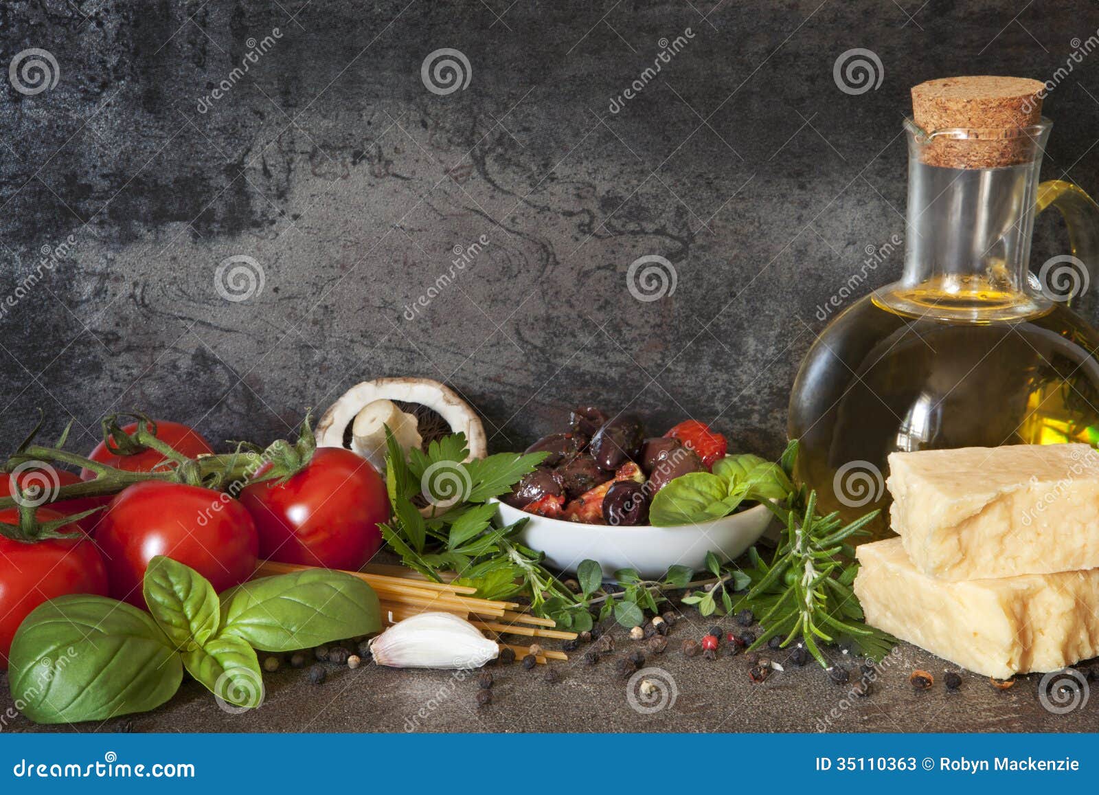 italian food background