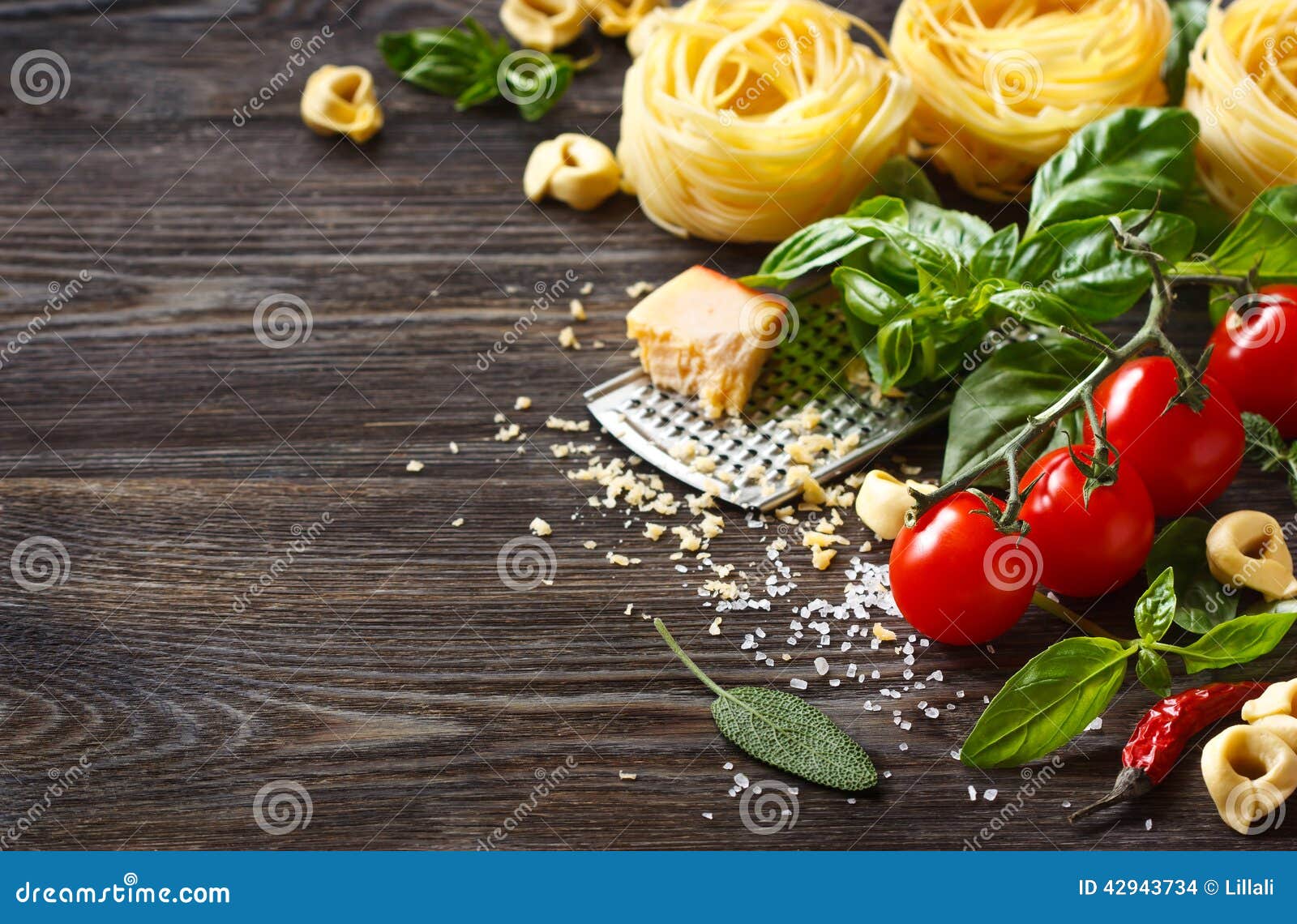 italian food ingredients.