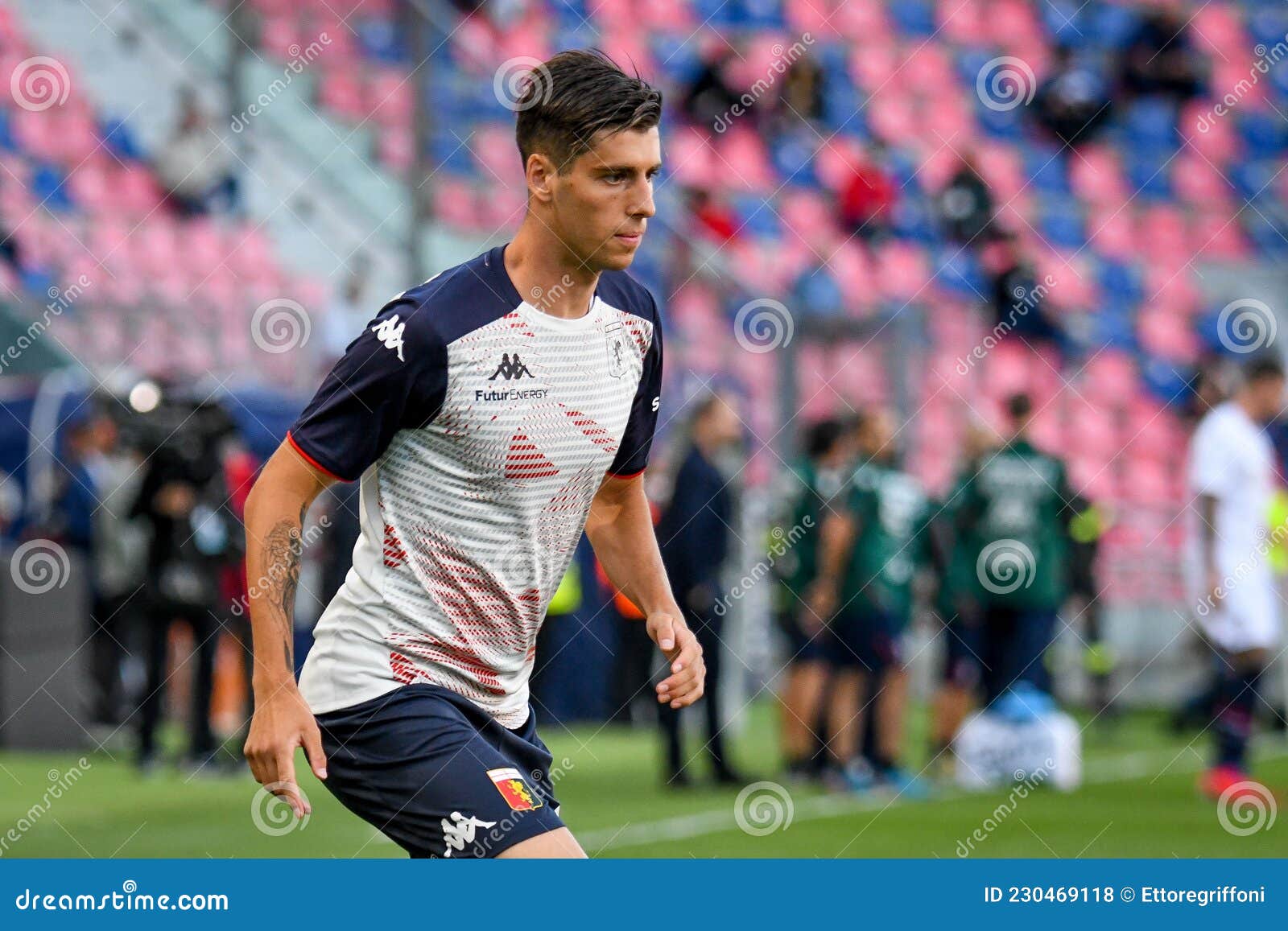 Italian Football Serie a Match - Bologna FC Vs Genoa CFC Editorial