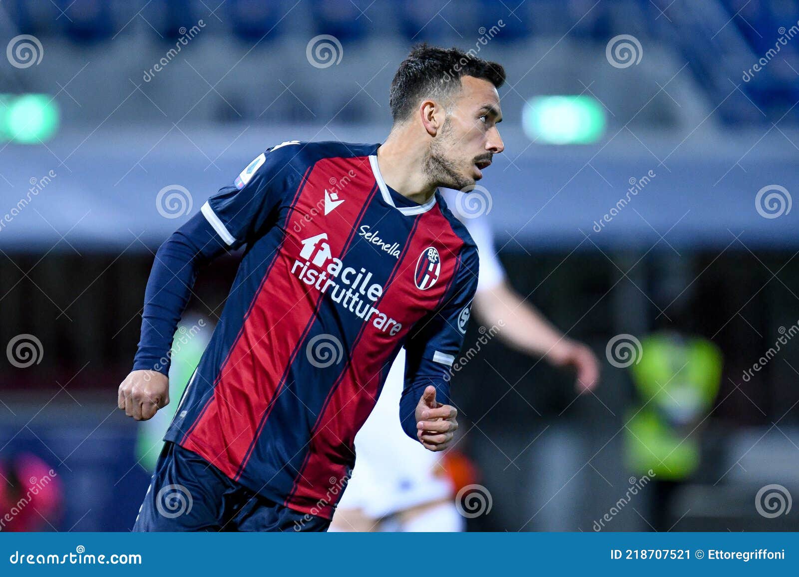 Italian Football Serie a Match - Bologna FC Vs Genoa CFC Editorial