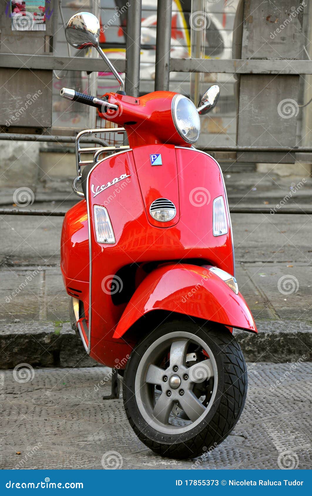 Icon: Vespa Scooter Editorial Stock Image of greece, 17855373