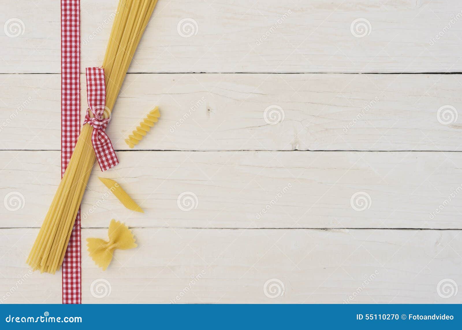 Italian noodle dishes stock photo. Image of farfalle 55110270