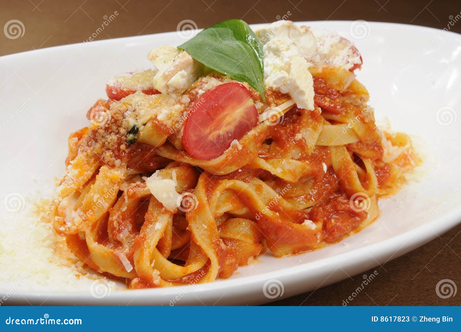 Italian noodles stock image. Image of food, restaurant 8617823