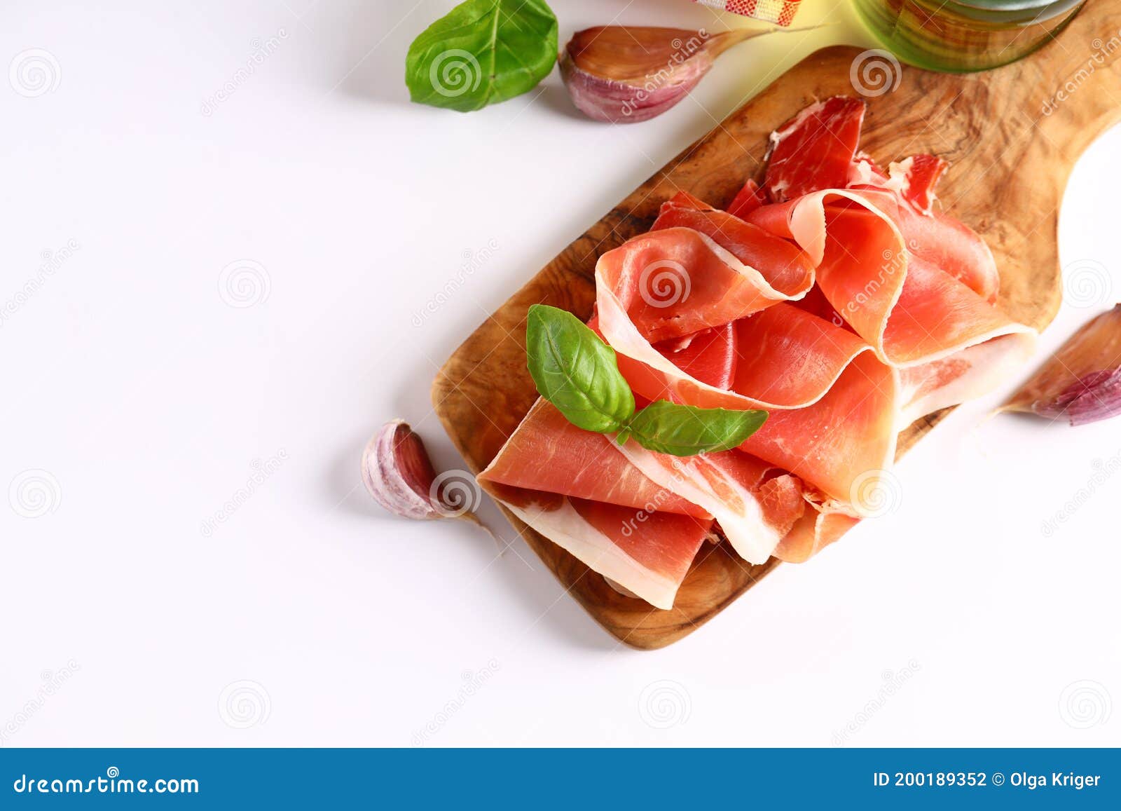 Italian parma ham stock photo. Image of prosciutto, delicatessen