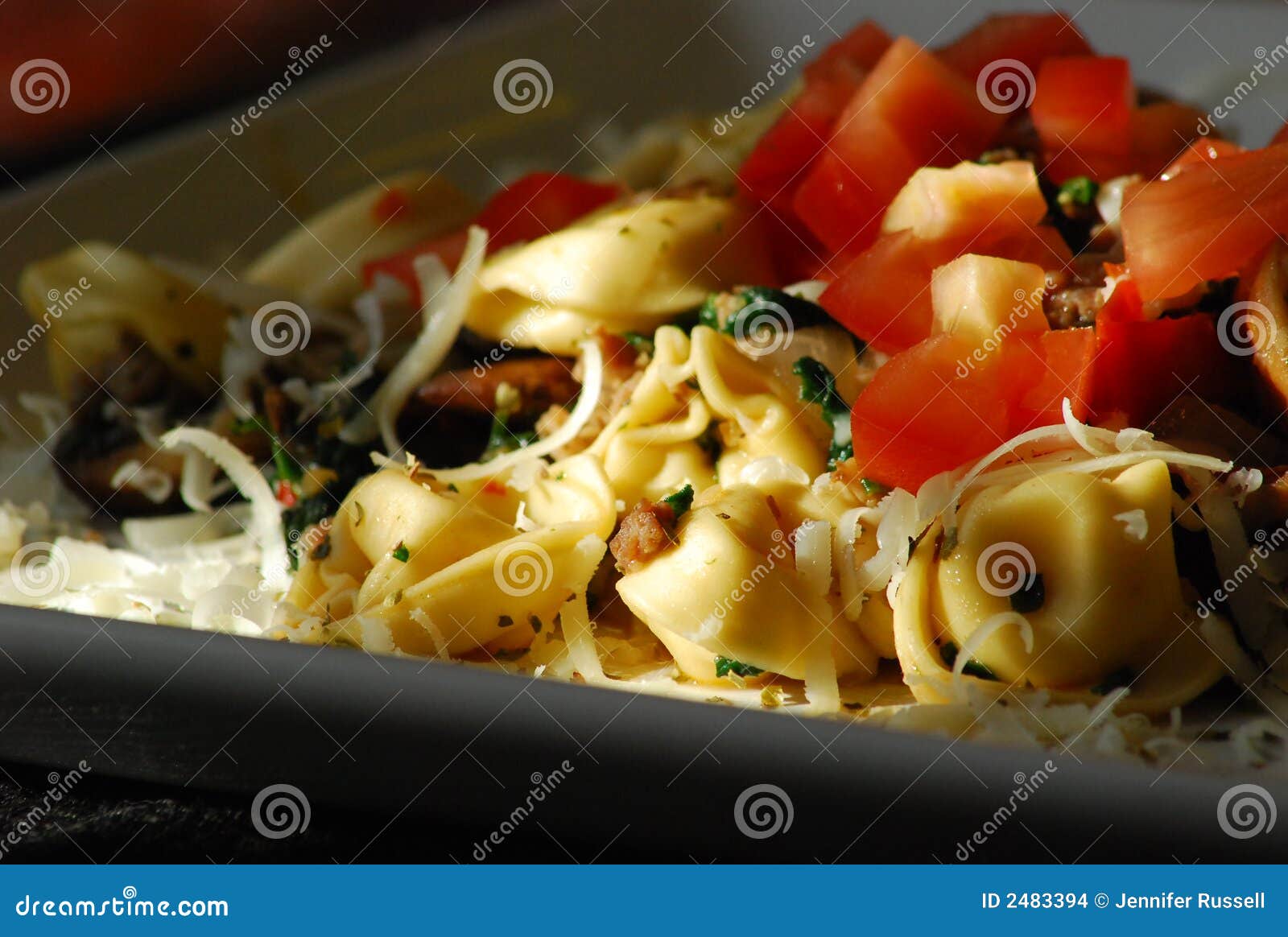 Italian Pesto Cuisine stock photo. Image of spinach, dining 2483394