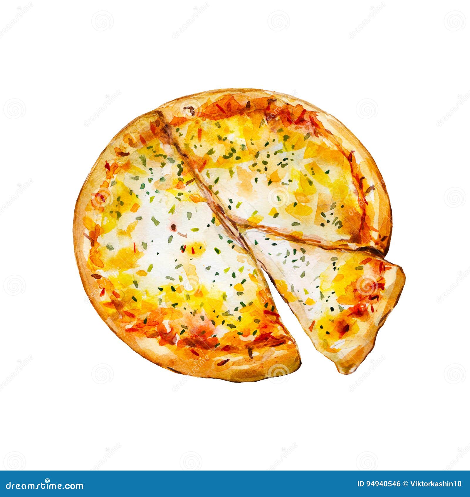 пицца четыре сыра рисунок фото 3