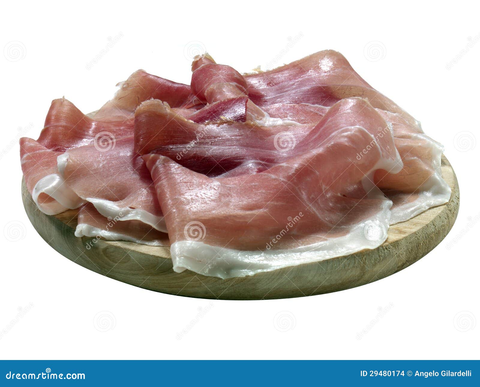 Italian prosciutto crudo stock photo. Image of pork, italy 29480174