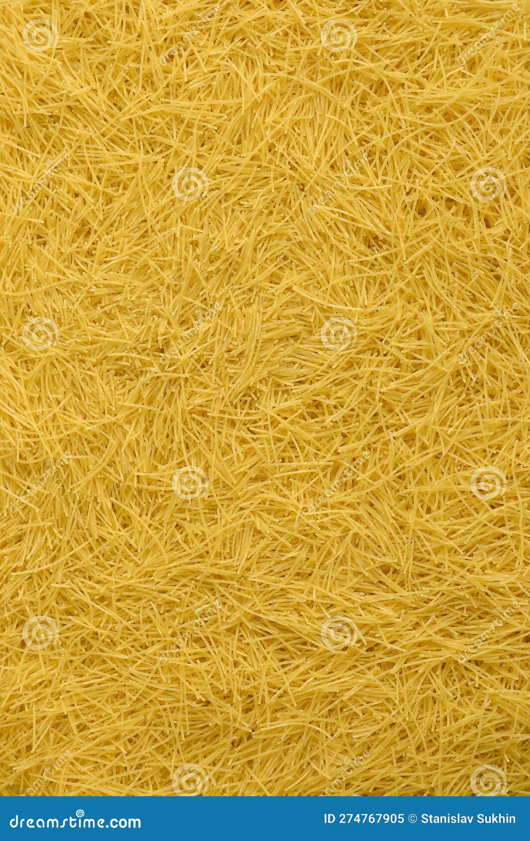 italian raw pasta filini vermicelli from durum wheat. food and ingredientes background