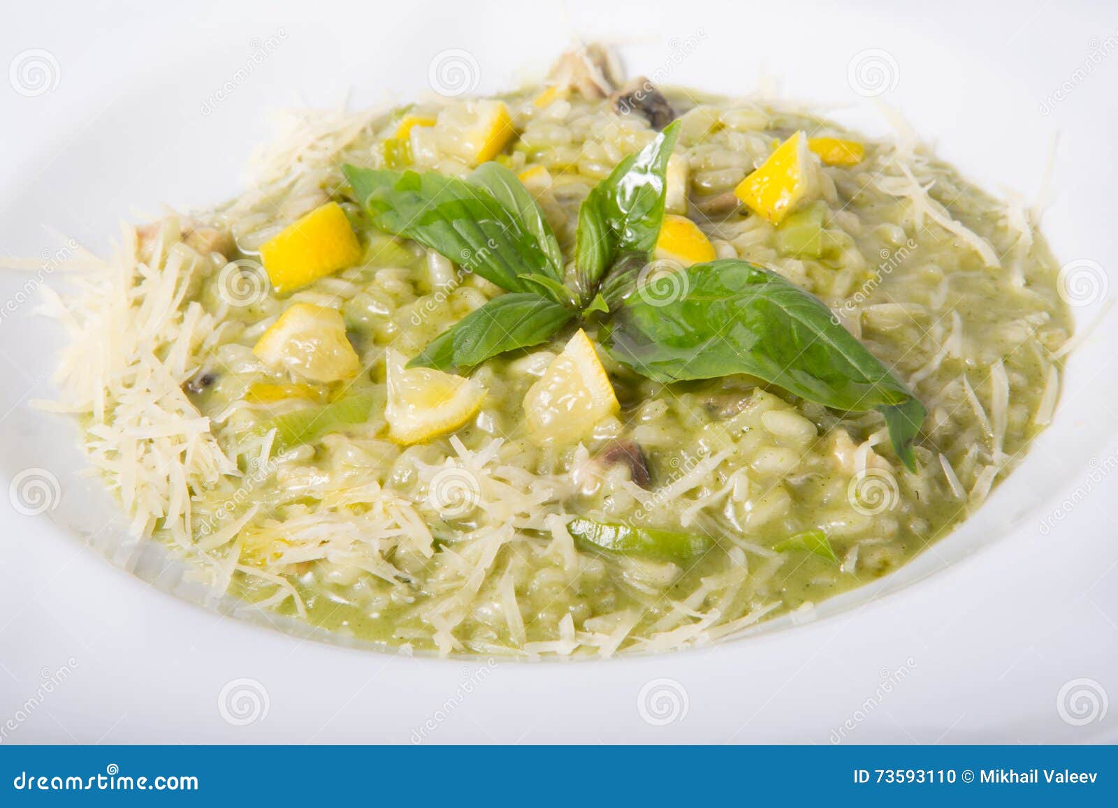 Italian risotto dish stock photo. Image of healthy, appetizer 73593110