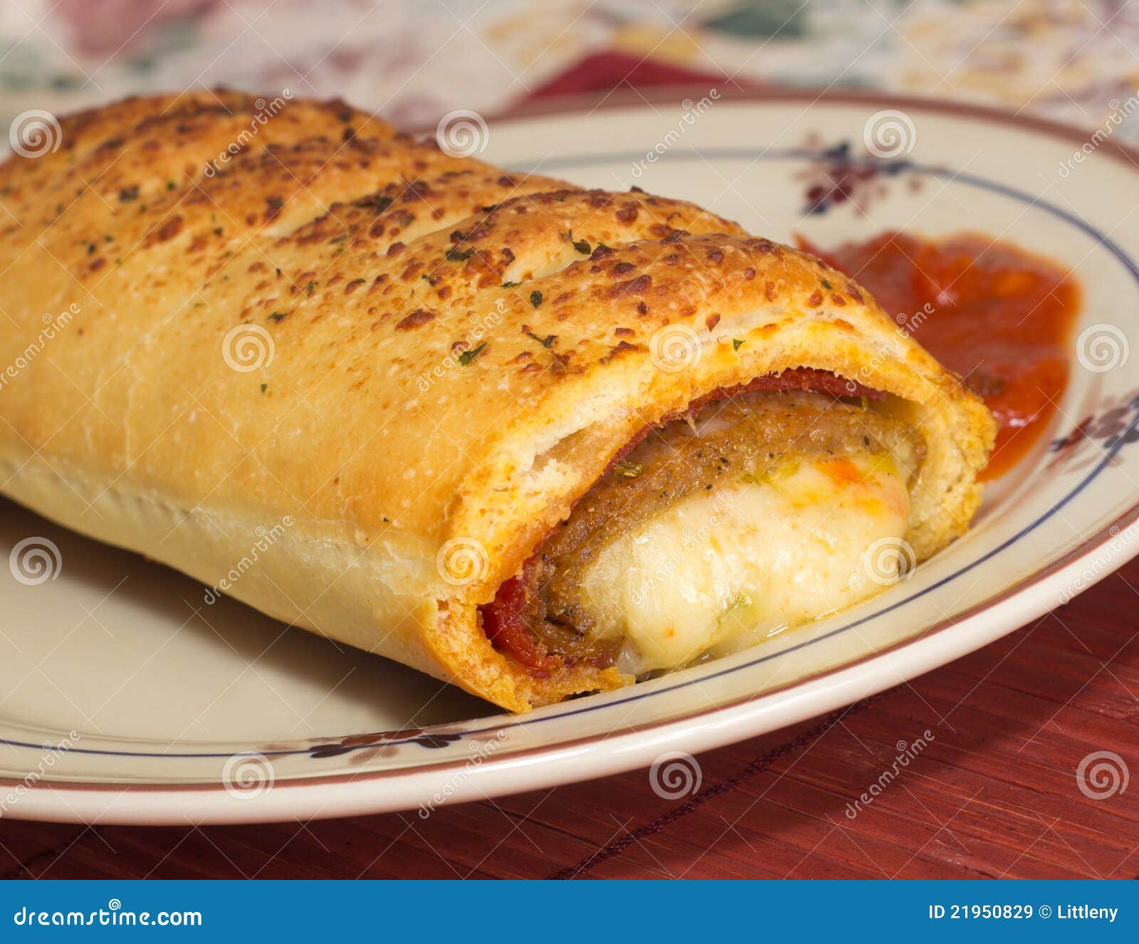 Italian Sausage Roll stock image. Image of tomato, flavor 21950829