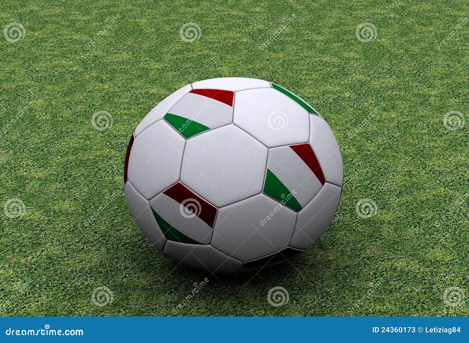 Italian Soccer Ball Stock Photos Image 24360173
