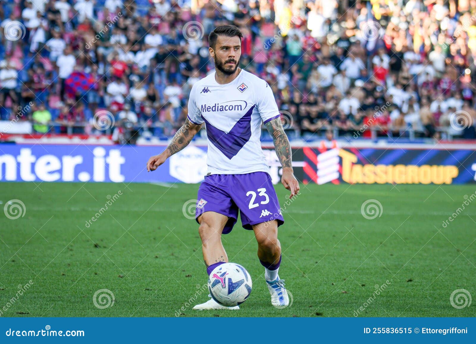 Lorenzo Venuti (Fiorentina) during the italian soccer Serie A