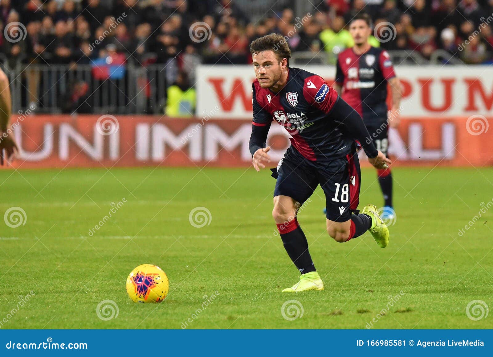 Fotos de Nahitan nandez of cagliari calcio, Imagens de Nahitan nandez of  cagliari calcio sem royalties