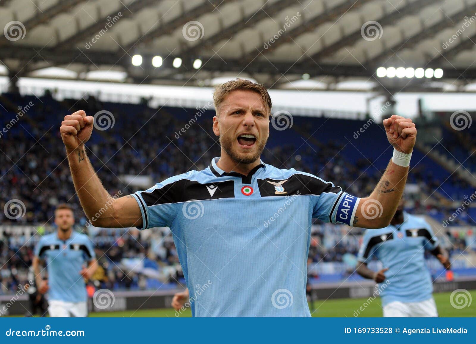 Italian Soccer Serie A Men Championship Lazio Vs Sampdoria Editorial