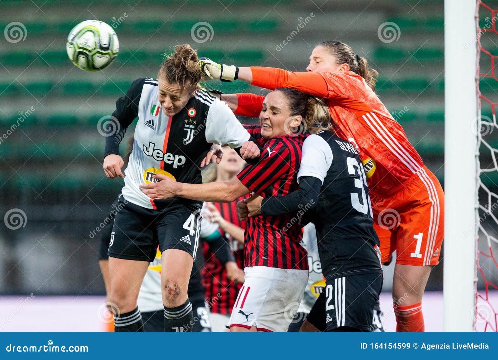 Italian Soccer Serie a Women Championship Milan Women Vs Juventus Women  Editorial Stock Image - Image of laura, serie: 164154599