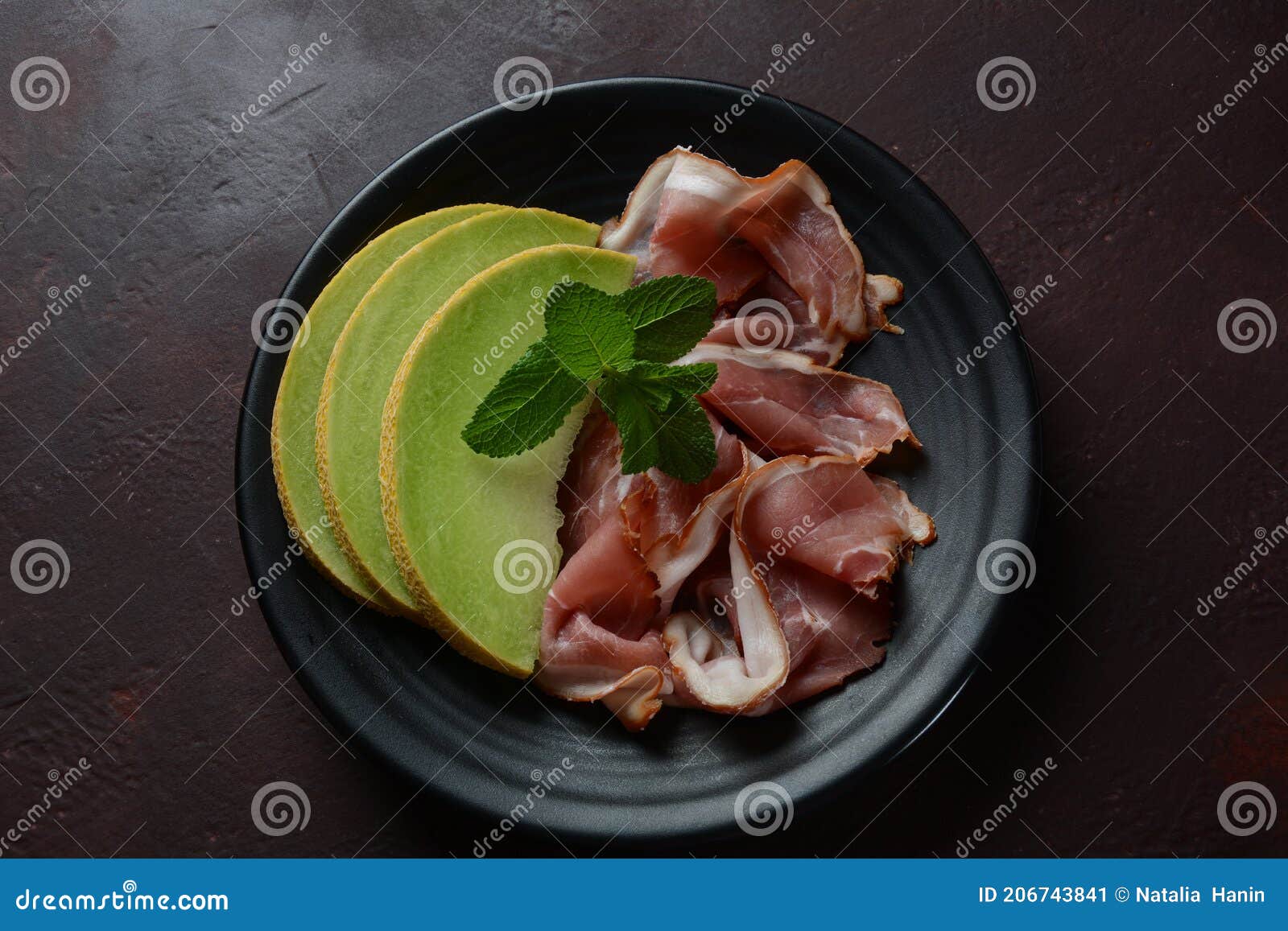 Italian or Spanish Prosciutto Crudo or Jamon Stock Image Image of