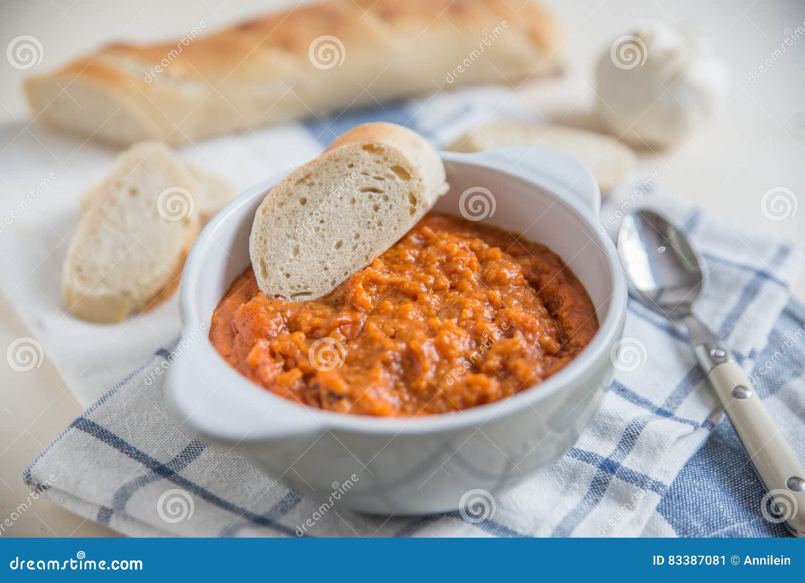 Italian Tomato and Bread Soup Stock Image Image of cheese, bowl 83387081