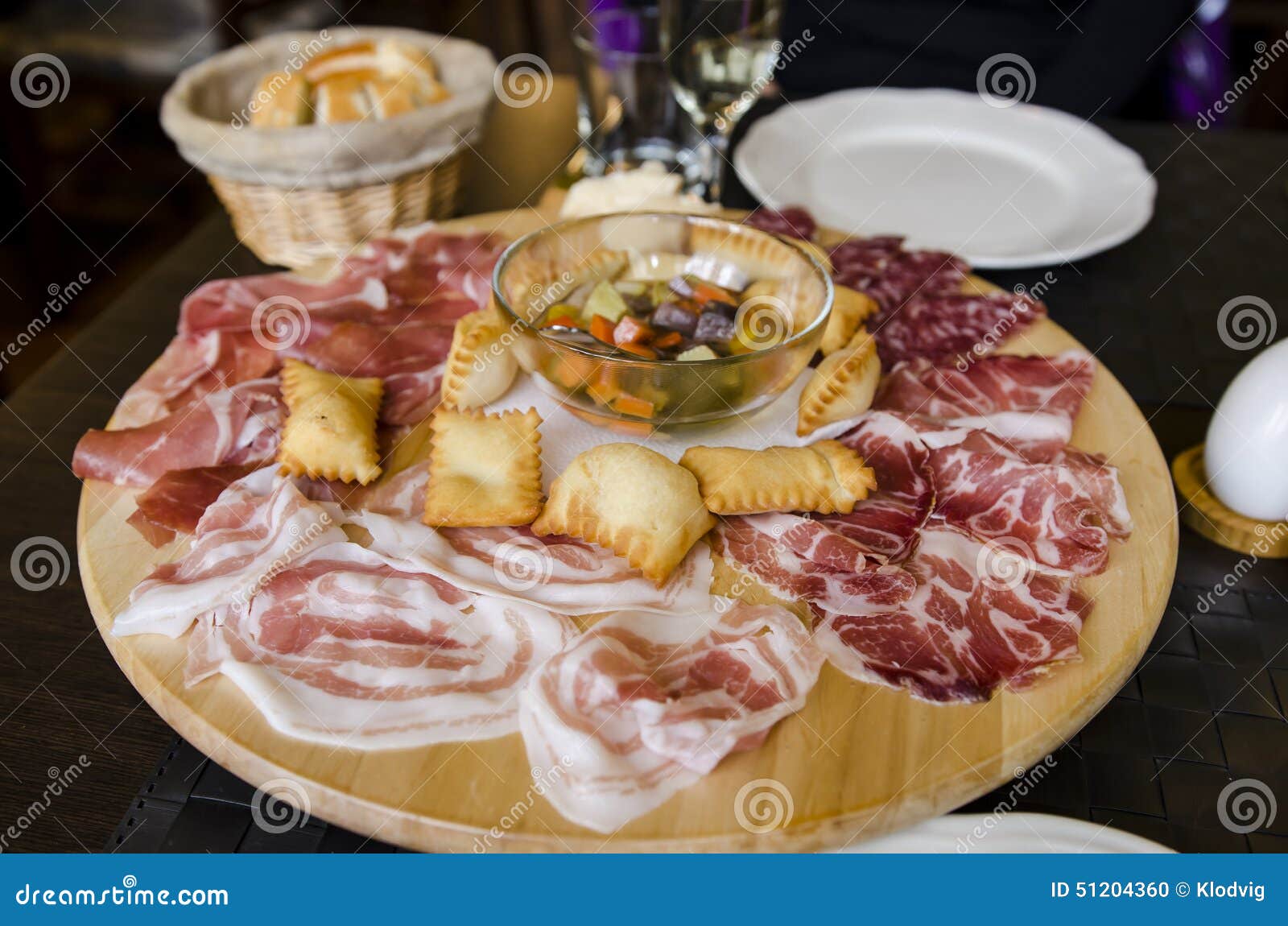 Italienska antipasti arkivfoto. Bild av startknapp, olikt 51204360
