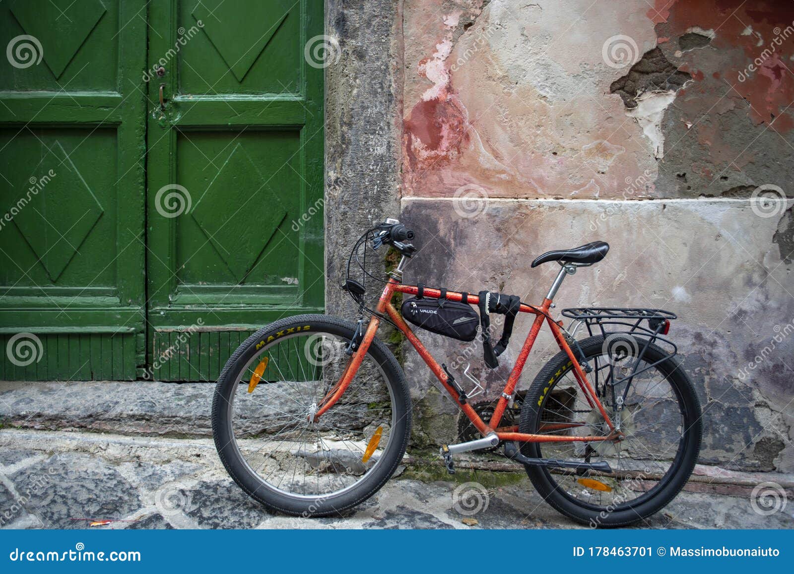 Italy, Campania Procida Bicycle Stock Image Image of traditional, house 178463701