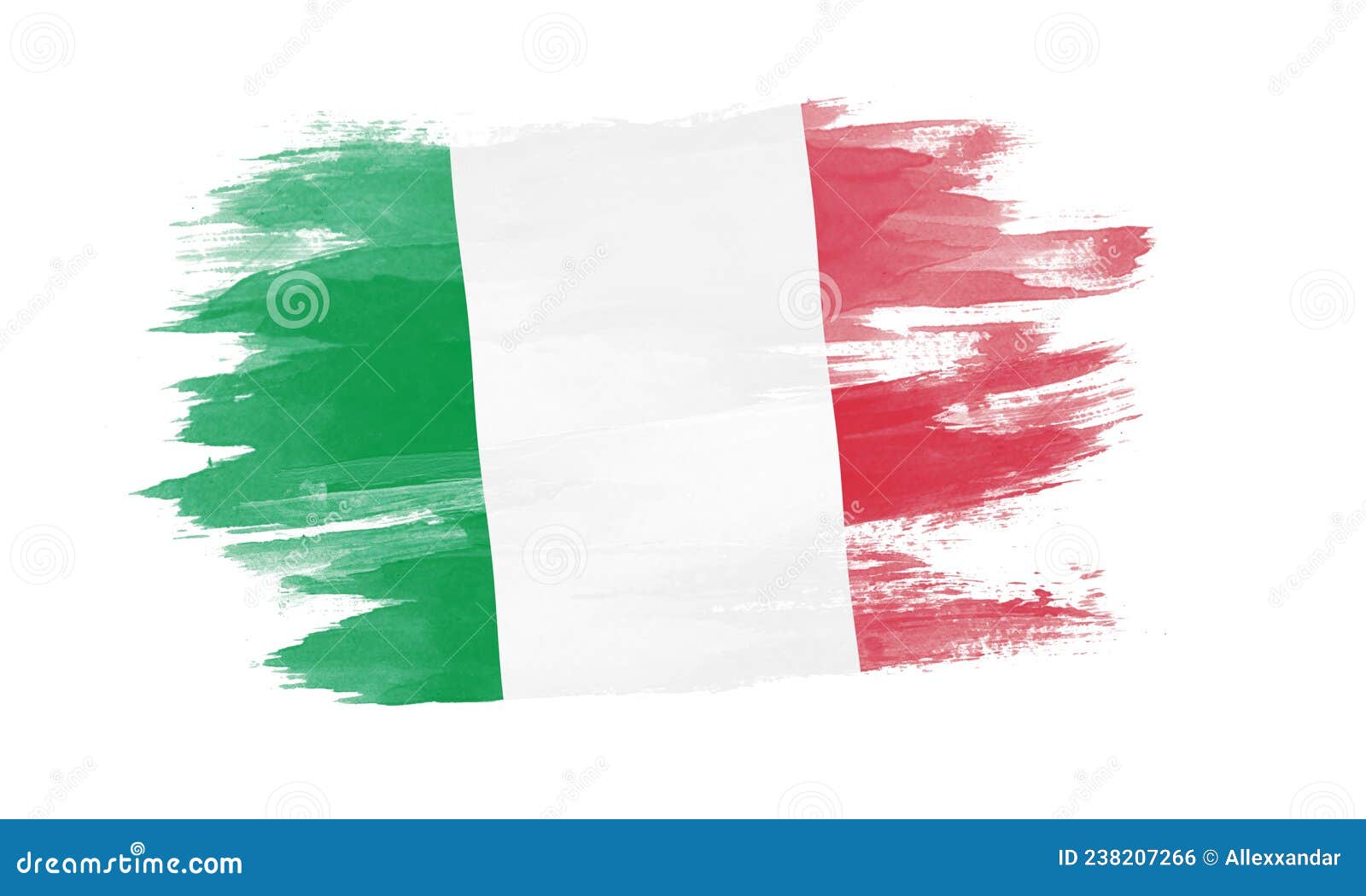 Italy Flag Brush Stroke, National Flag Stock Photo - Image of colorful ...