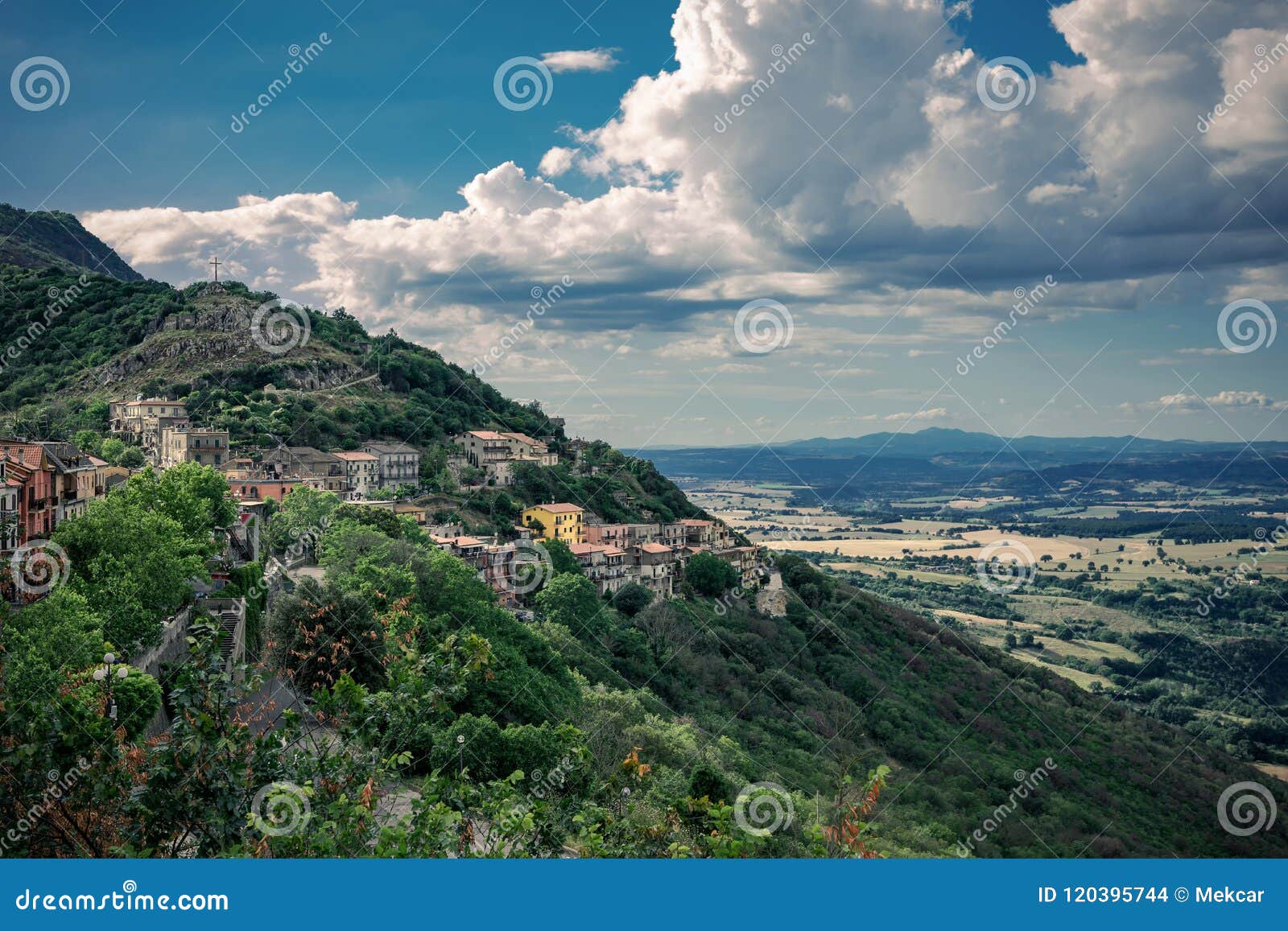 italy latium sant`oreste monte soratte