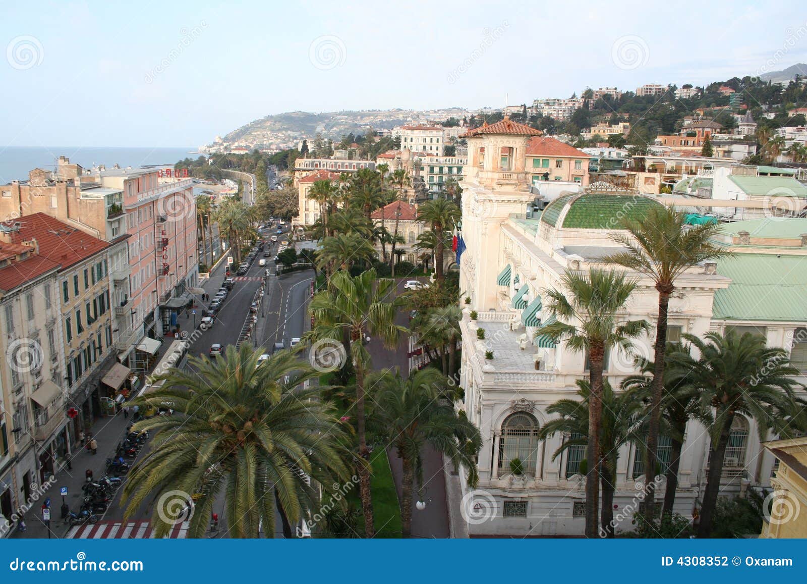 italy. a resort of san remo. a casino