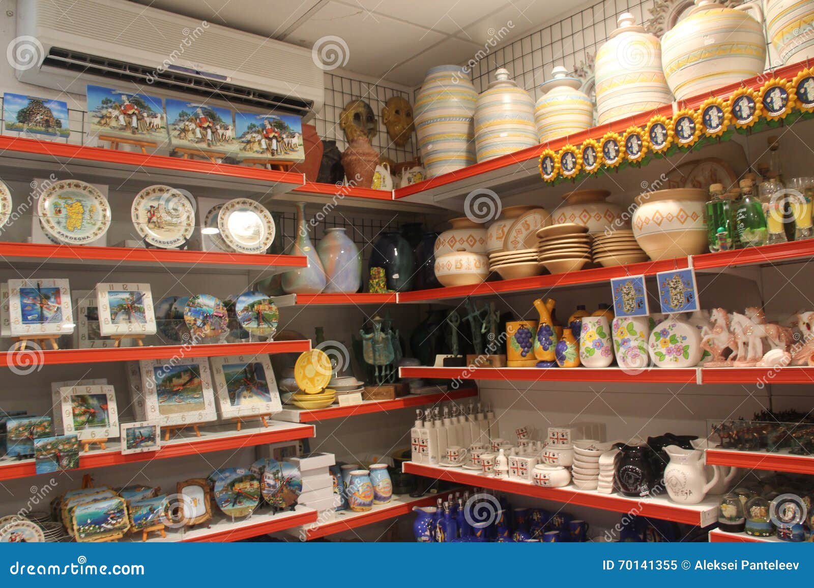 Italy, Sardinia, Souvenir Shop Editorial Image Image of travel, nice