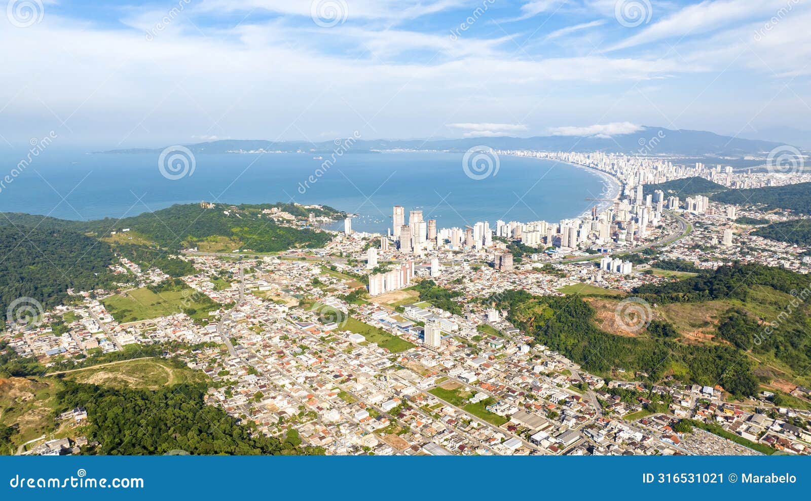 itapema beach in santa catarina
