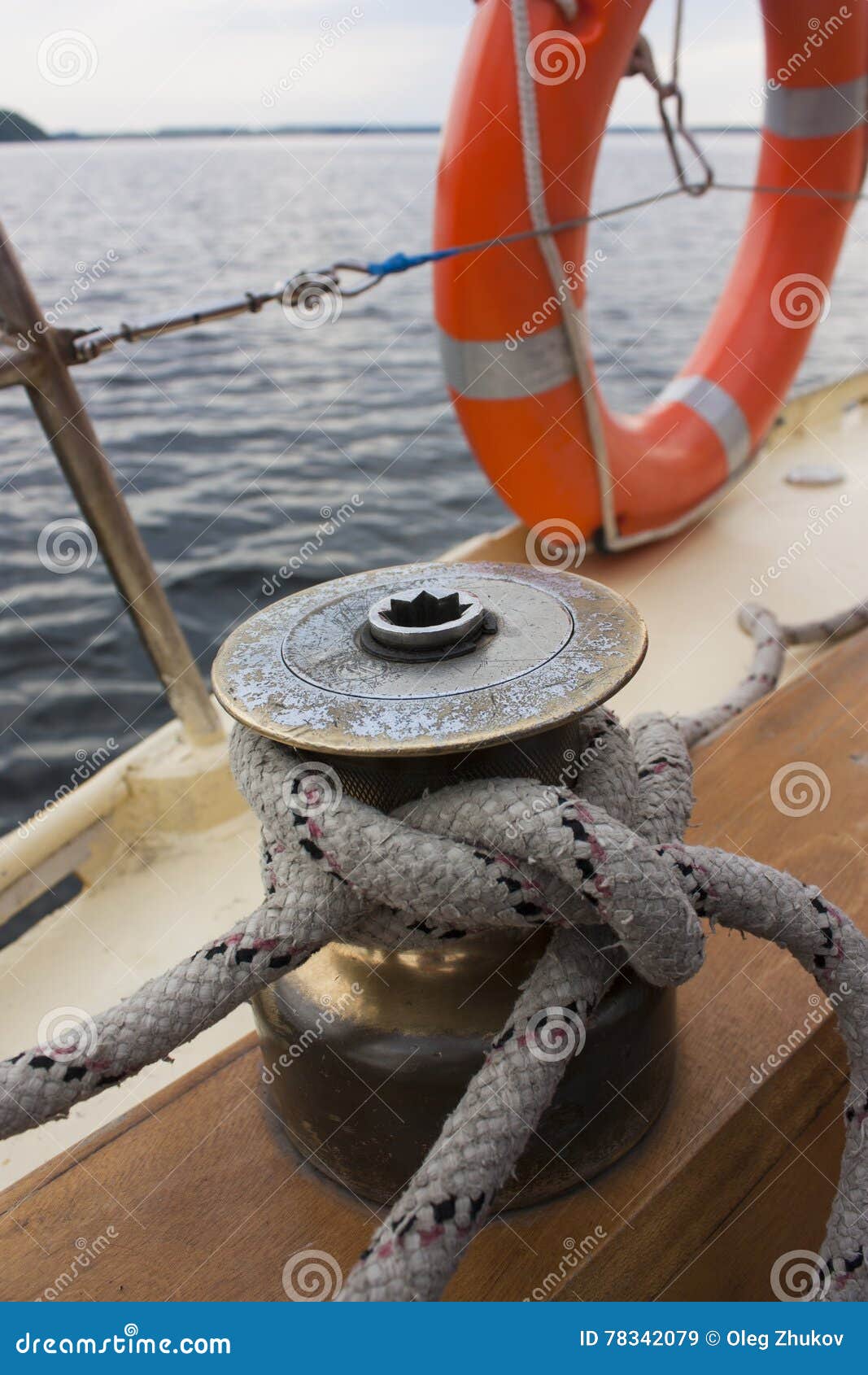 Items of Equipment for Yacht Stock Image Image of buoy, safety 78342079